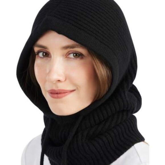 100% Cashmere Balaclava -  Snood / hood-hat and neck warmer - Picture 2 of 8